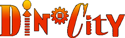Dino City logo for Super Nintendo